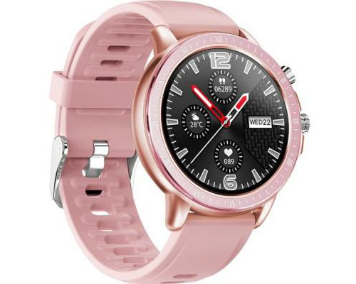 Смарт-часы Gelius Pro GP-SW005 (NEW GENERATION) (IP67) Pink/Gold (ProGP-SW005(NEWGENERATION)Pink/Gold)