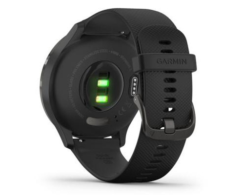 Смарт-часы Garmin vivomove 3, Slate, Black, Silicone (010-02239-21)