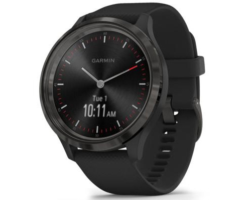 Смарт-часы Garmin vivomove 3, Slate, Black, Silicone (010-02239-21)