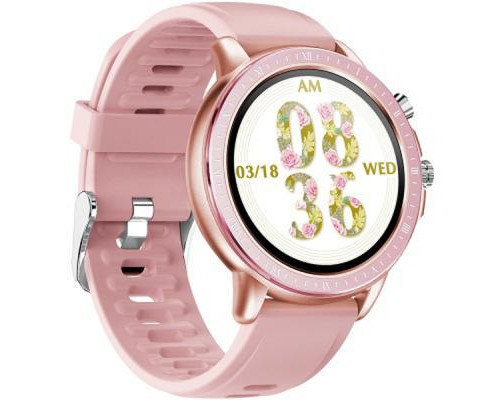 Смарт-часы Gelius Pro GP-SW005 (NEW GENERATION) (IP67) Pink/Gold (ProGP-SW005(NEWGENERATION)Pink/Gold)