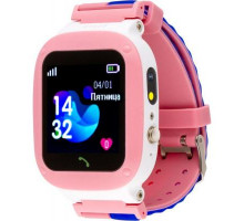 Смарт-часы AmiGo GO004 Splashproof Camera+LED Pink