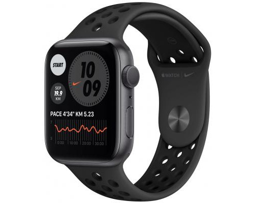 Смарт-часы Apple Watch Nike SE GPS, 44mm Space Gray Aluminium Case with Anthr (MYYK2UL/A)