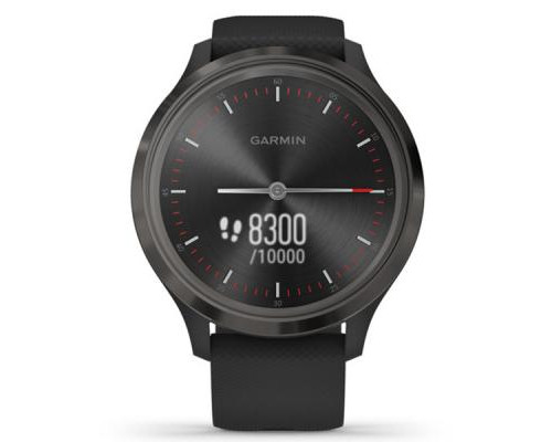 Смарт-часы Garmin vivomove 3, Slate, Black, Silicone (010-02239-21)