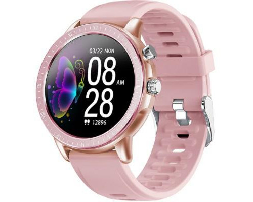 Смарт-часы Gelius Pro GP-SW005 (NEW GENERATION) (IP67) Pink/Gold (ProGP-SW005(NEWGENERATION)Pink/Gold)