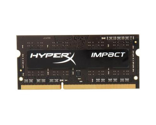 Модуль памяти для ноутбука SoDIMM DDR3L 4GB 1600 MHz HyperX Impact HyperX (Kingston Fury) (HX316LS9IB/4)