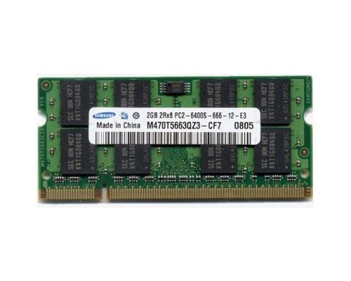 Модуль памяти для ноутбука SoDIMM DDR2 2GB 800 MHz Samsung (M470T5663QZ3-CF7_Ref)